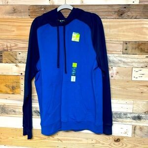 Tek Gear size XXL blue and navy sweatshirt hoodie with pocket